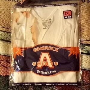 White Men's Tank Top 2XL